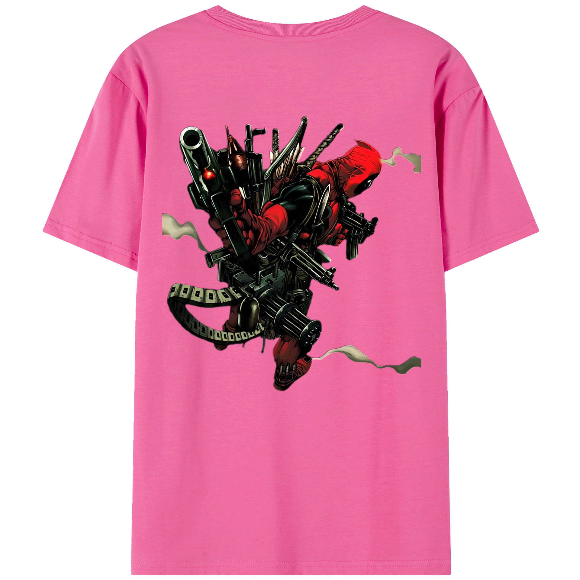 （画像用） Deadpool デッドプール レディース半袖Tシャツ(バックプリント)